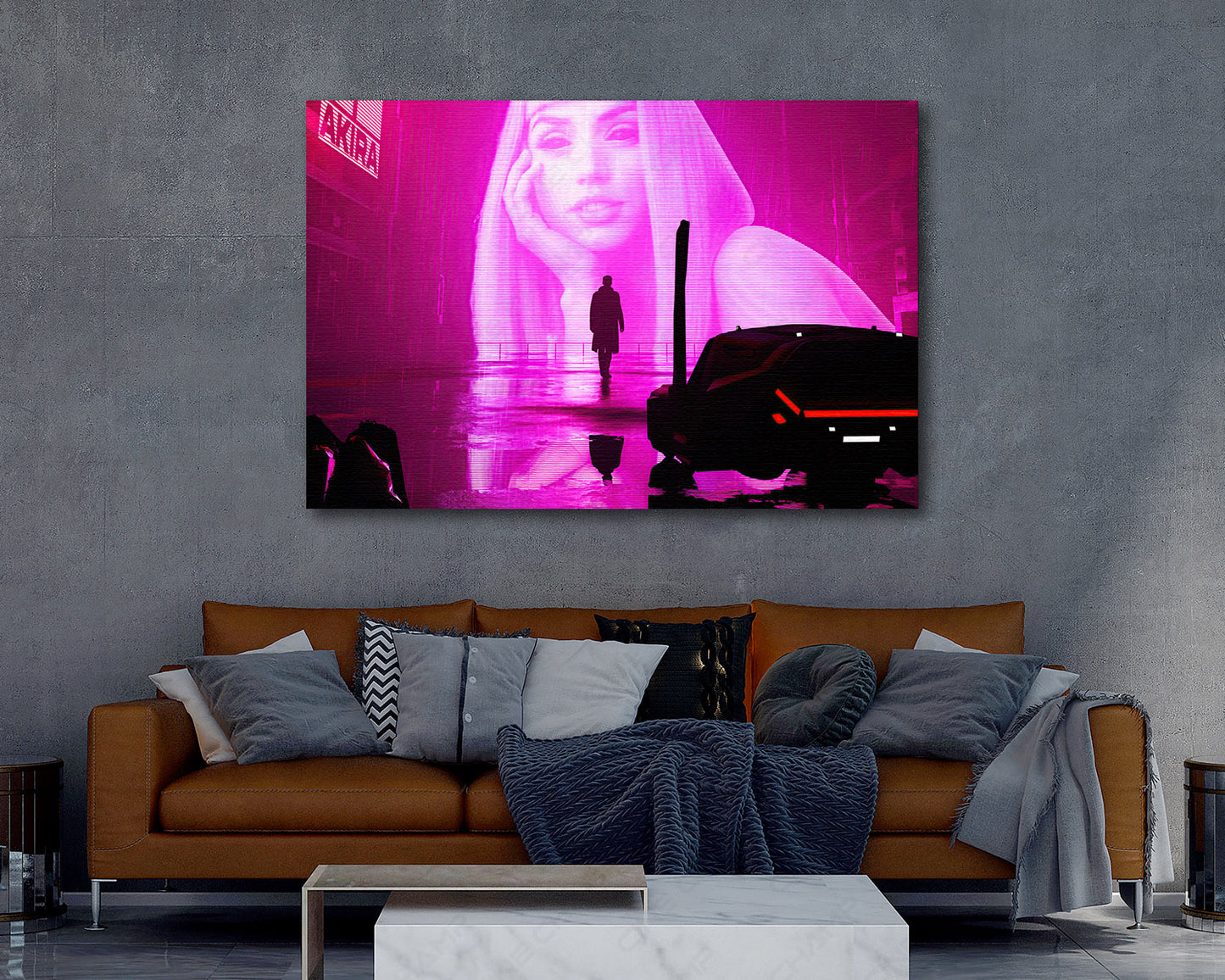 Blade Runner 2049 Canvas Print Premium Sci-Fi Movie Wall Art