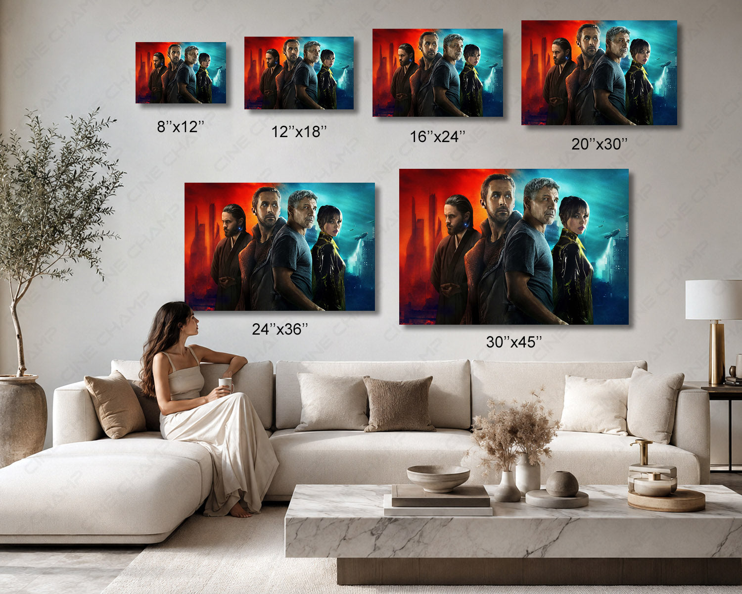 Blade Runner 2049 Canvas Print Available in Multiple Sizes