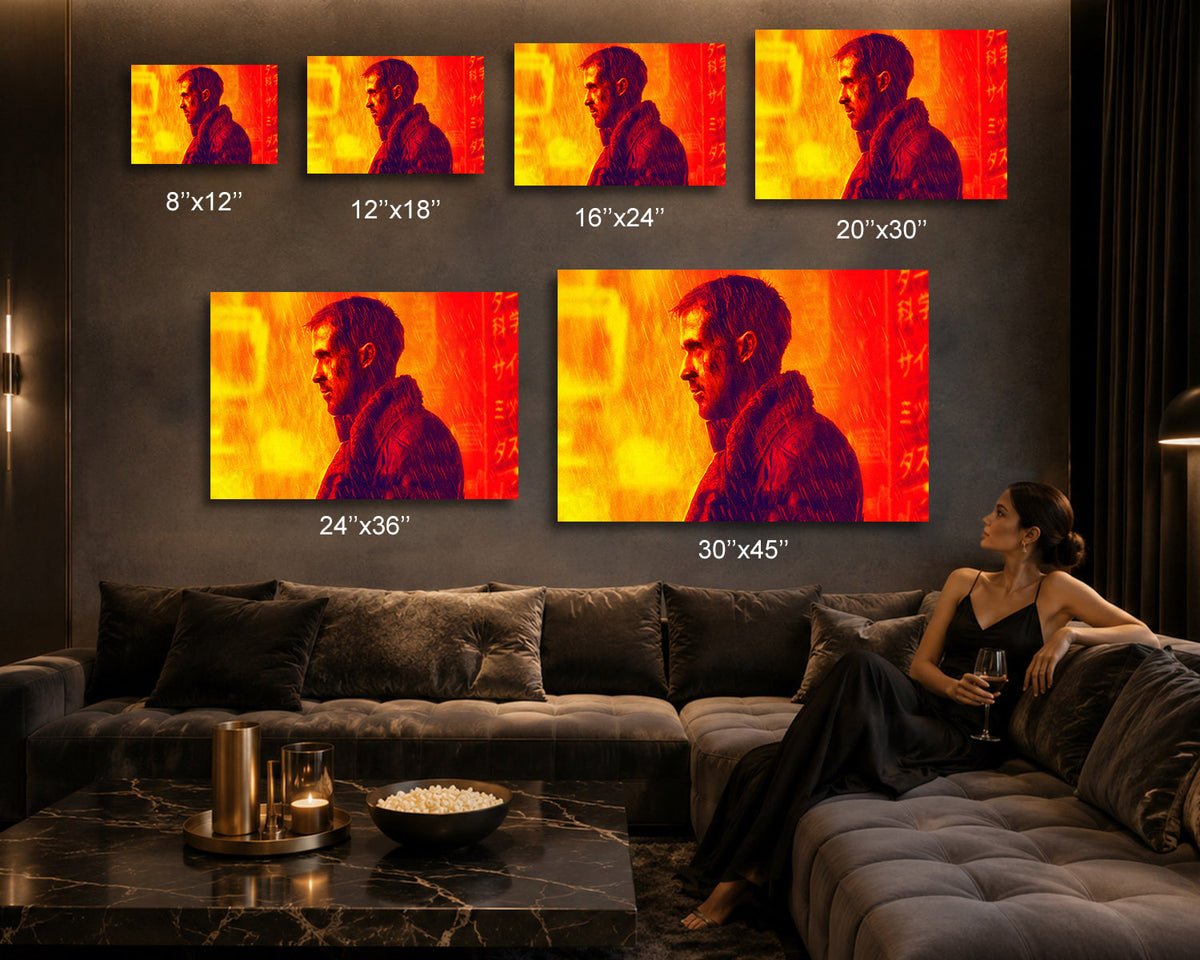 Blade Runner 2049 Neo Noir Wall Art