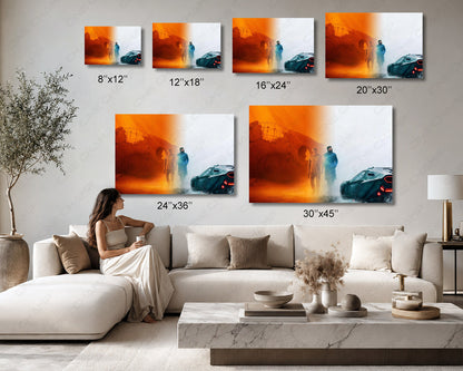 Blade Runner 2049 Sci Fi Movie Decor Available in Multiple Sizes