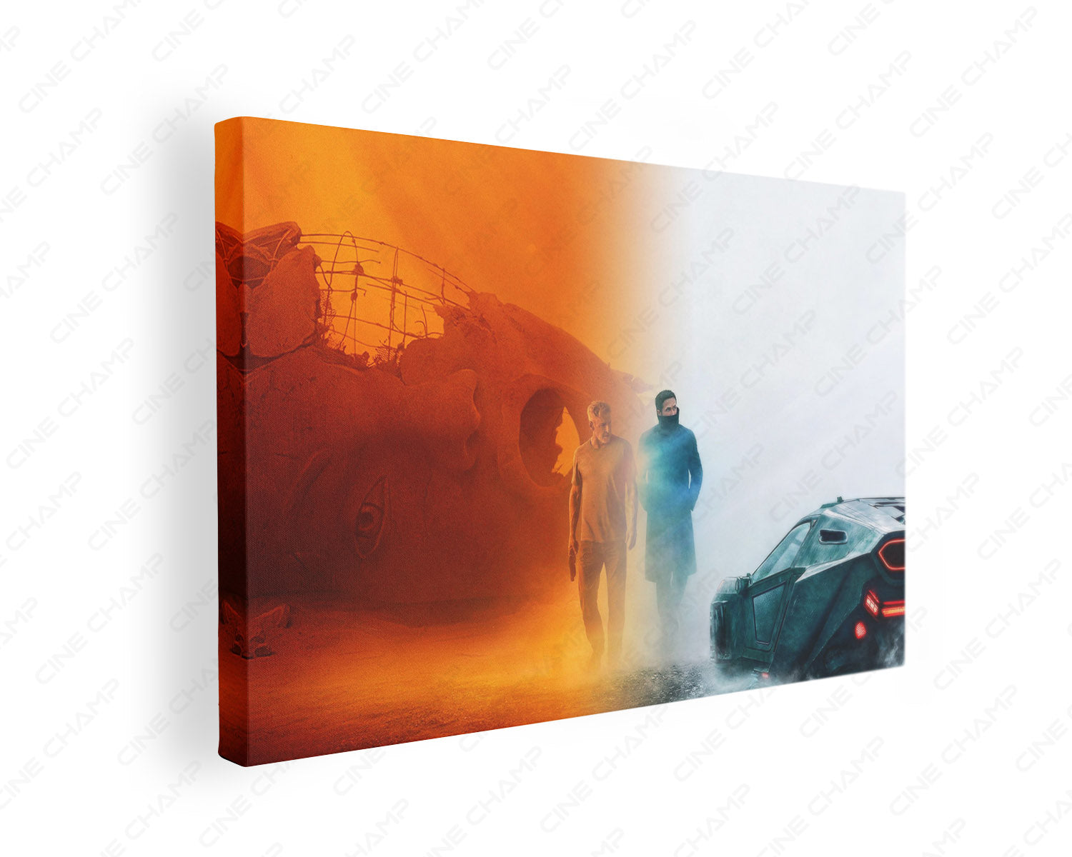 Blade Runner 2049 Sci Fi Movie Decor Canvas Gallery Wrap Futuristic Wall Art