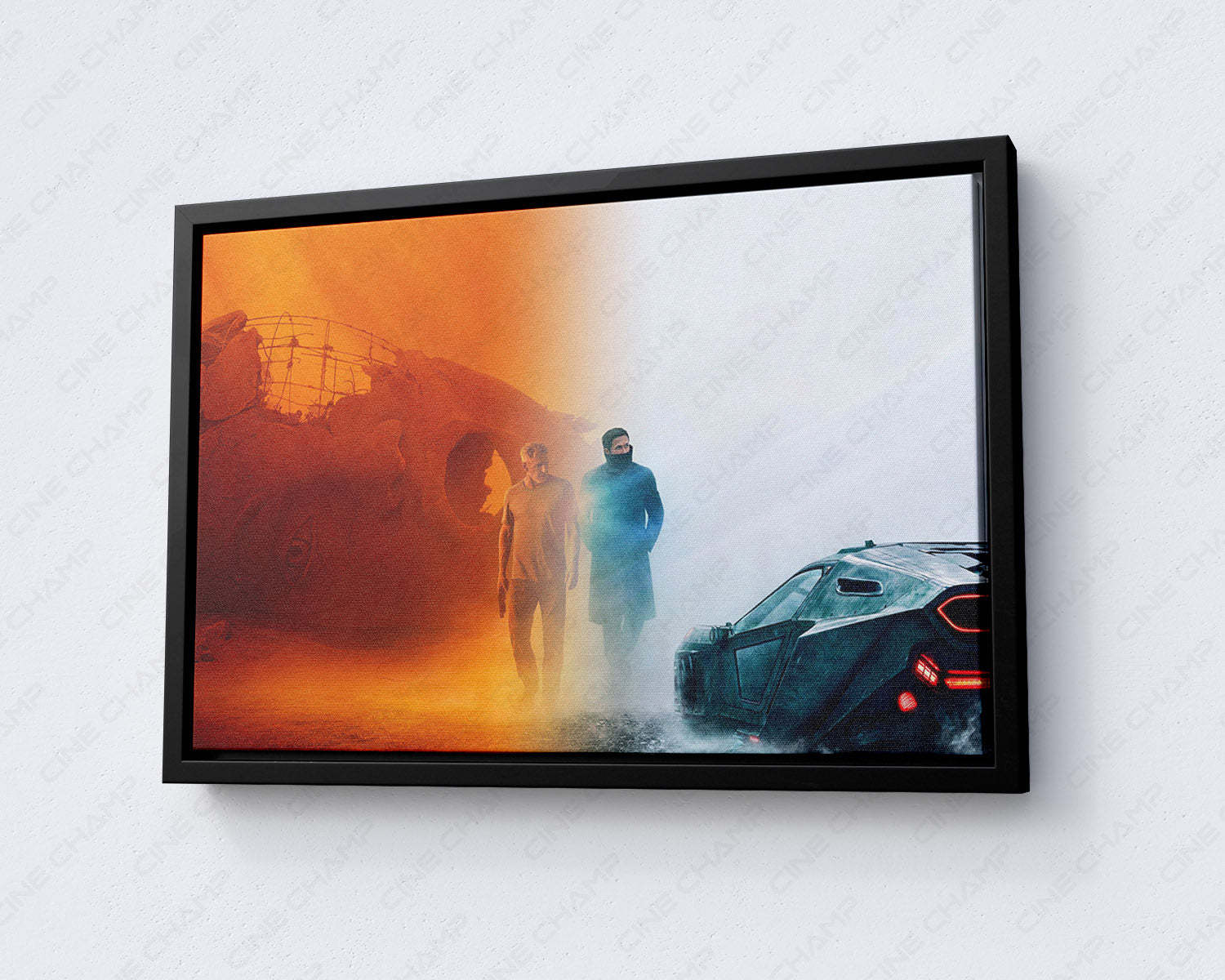 Blade Runner 2049 Sci Fi Movie Decor with Black Floating Frame
