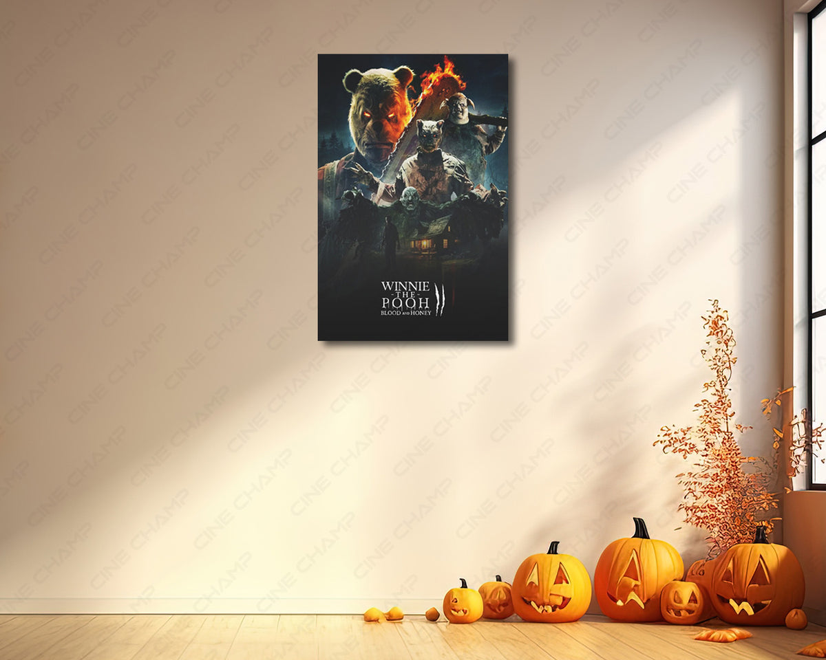 Blood and Honey II 2024 slasher sequel canvas print