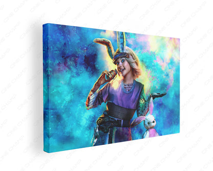 Tiny Tina Borderlands Canvas Wall Art