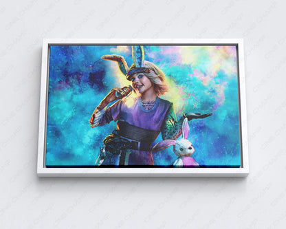 Tiny Tina Borderlands Canvas Wall Art