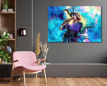 Tiny Tina Borderlands Canvas Wall Art