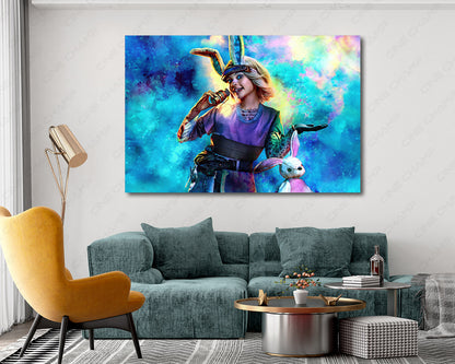 Tiny Tina Borderlands Canvas Wall Art