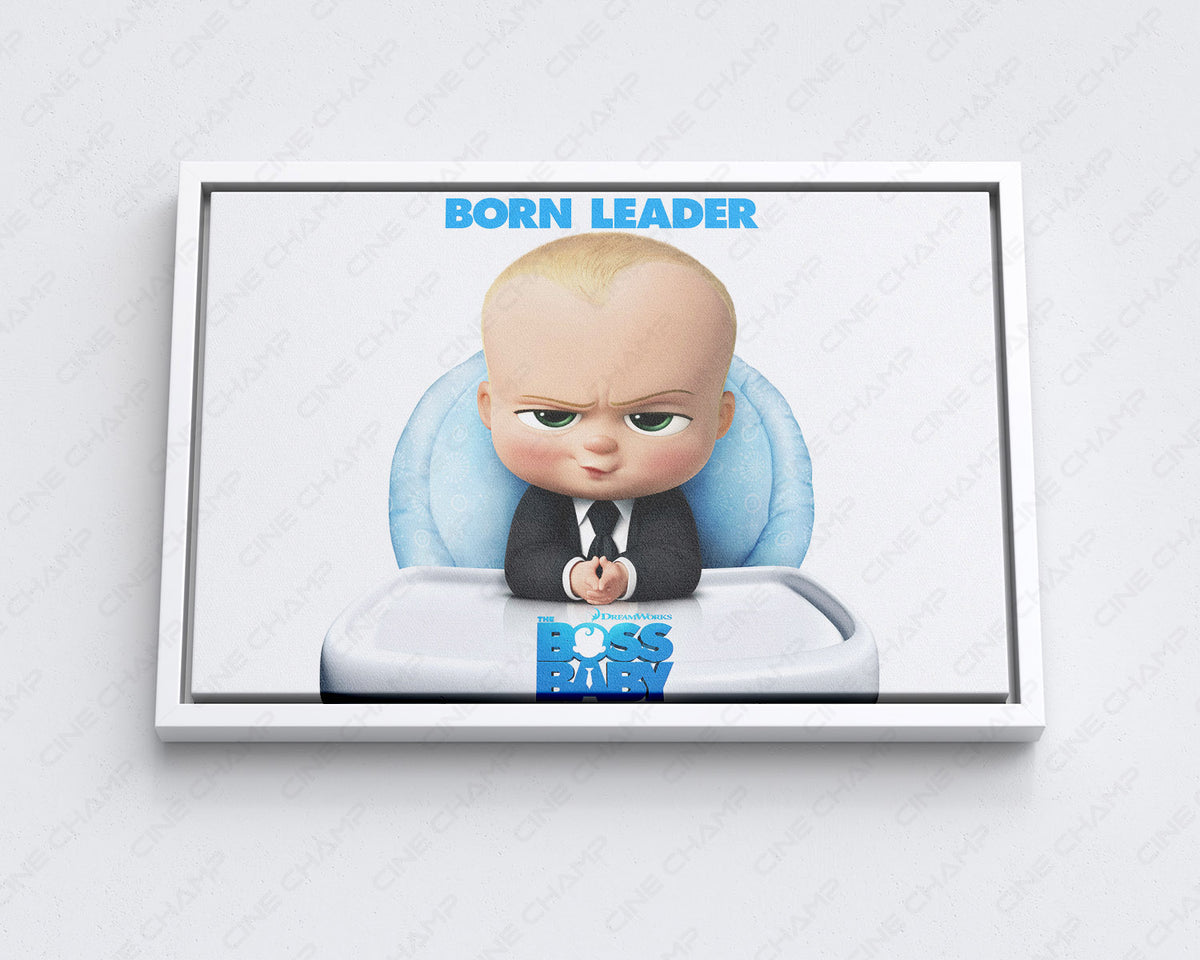 Boss Baby Family Movie Poster Canvas
