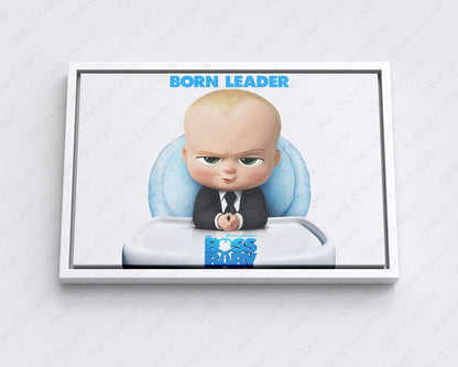 Boss Baby Family Movie Poster Canvas