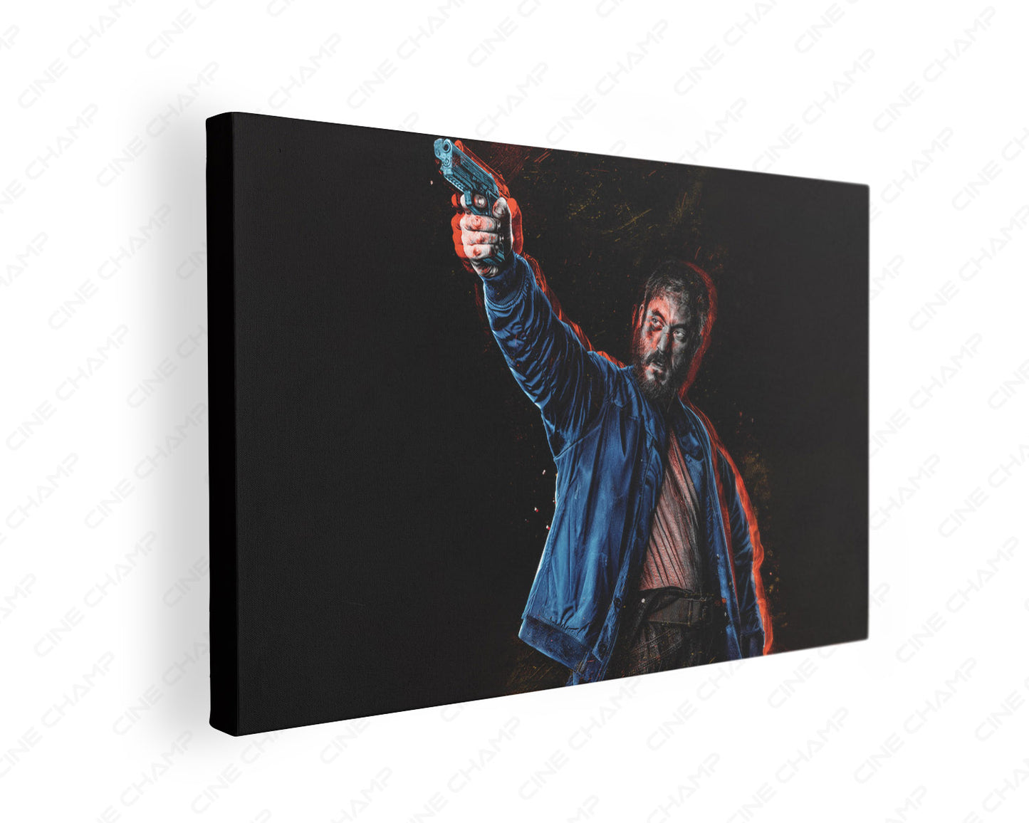 Andrew Koji as Bbasho in Boy Kills World Canvas Print