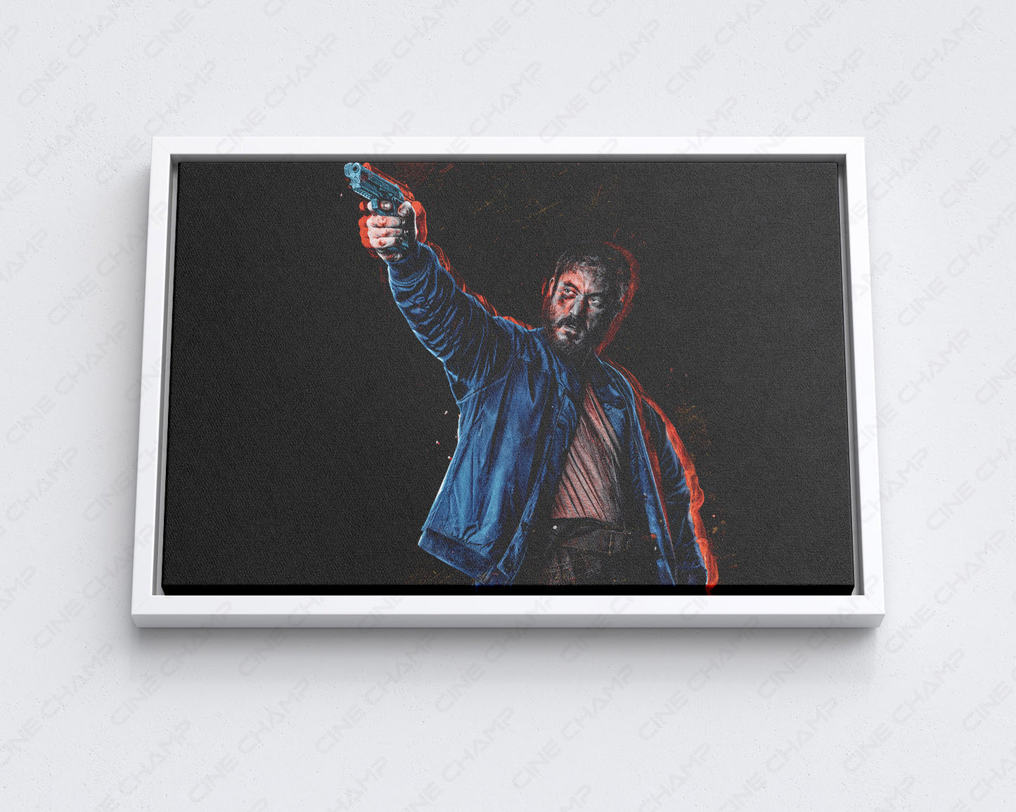 Andrew Koji as Bbasho in Boy Kills World Canvas Print
