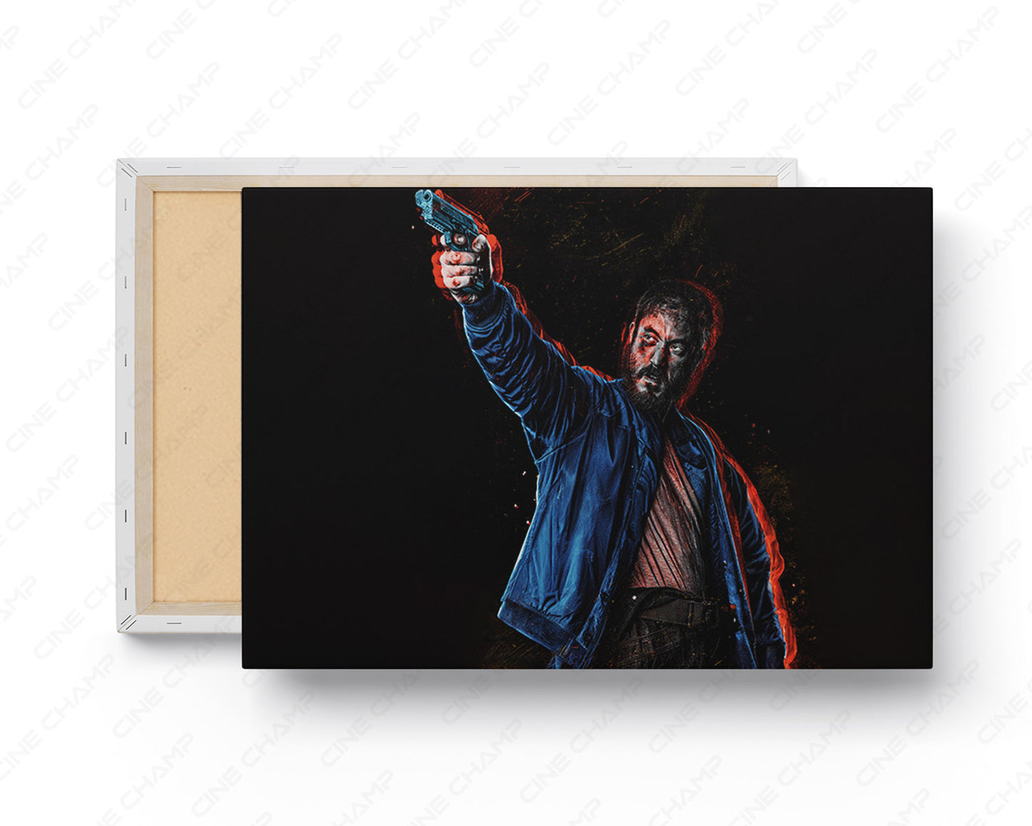 Andrew Koji as Bbasho in Boy Kills World Canvas Print