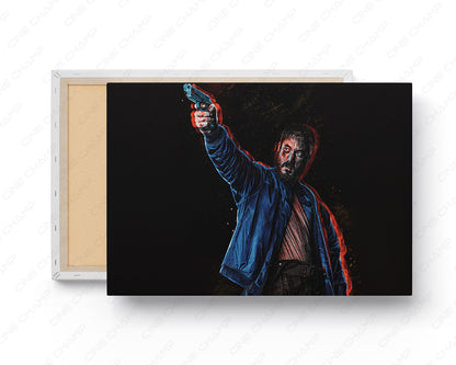 Andrew Koji as Bbasho in Boy Kills World Canvas Print