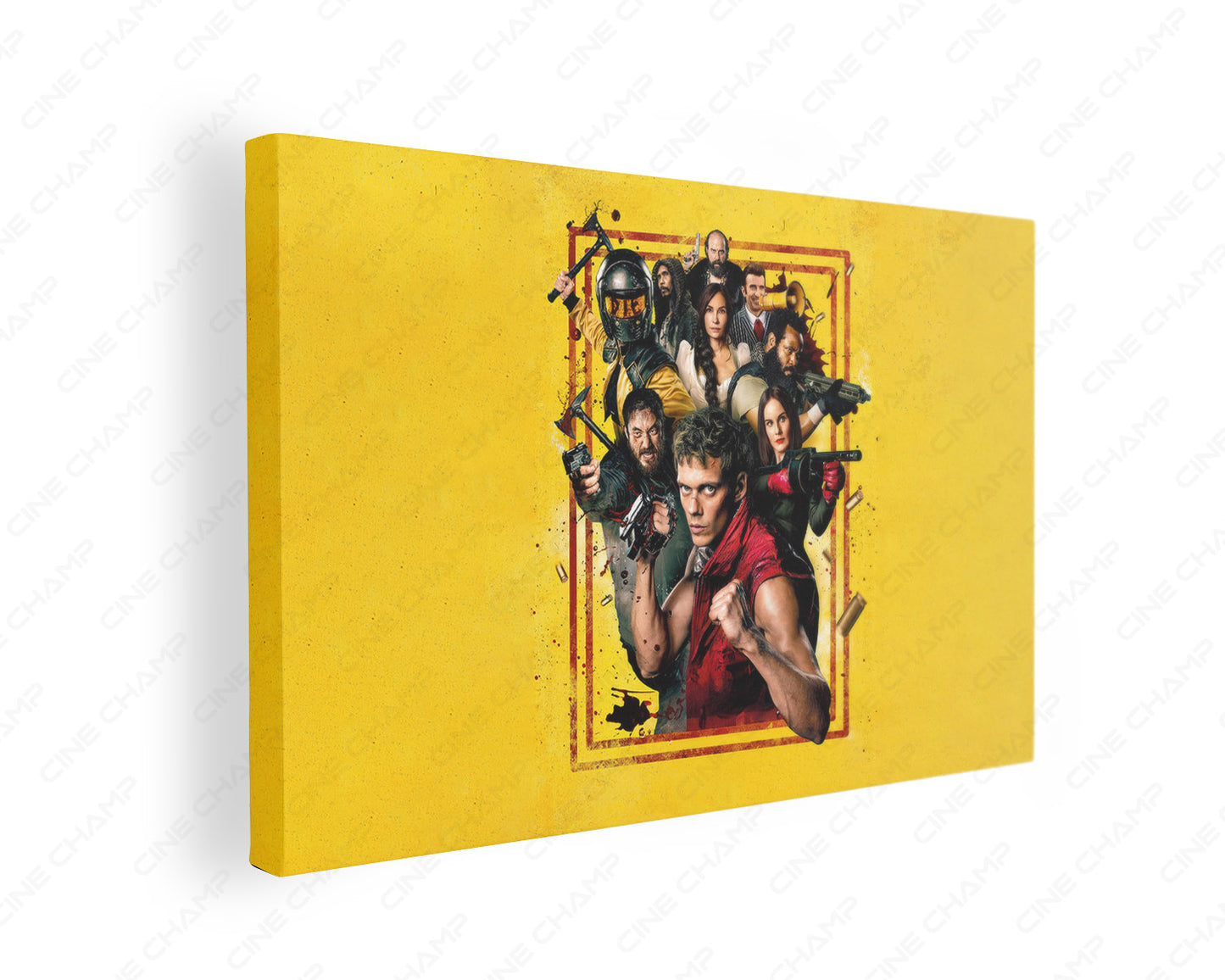 Boy Kills World Canvas Print Gallery Wrap Featuring Action Movie Inspired Artwork