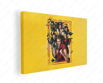 Boy Kills World Canvas Print Gallery Wrap Featuring Action Movie Inspired Artwork