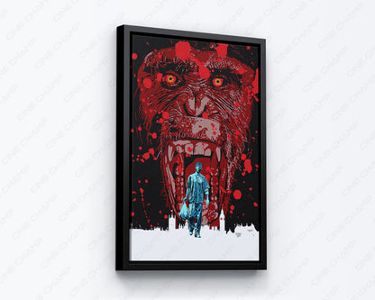 British Zombie Thriller Wall Decor