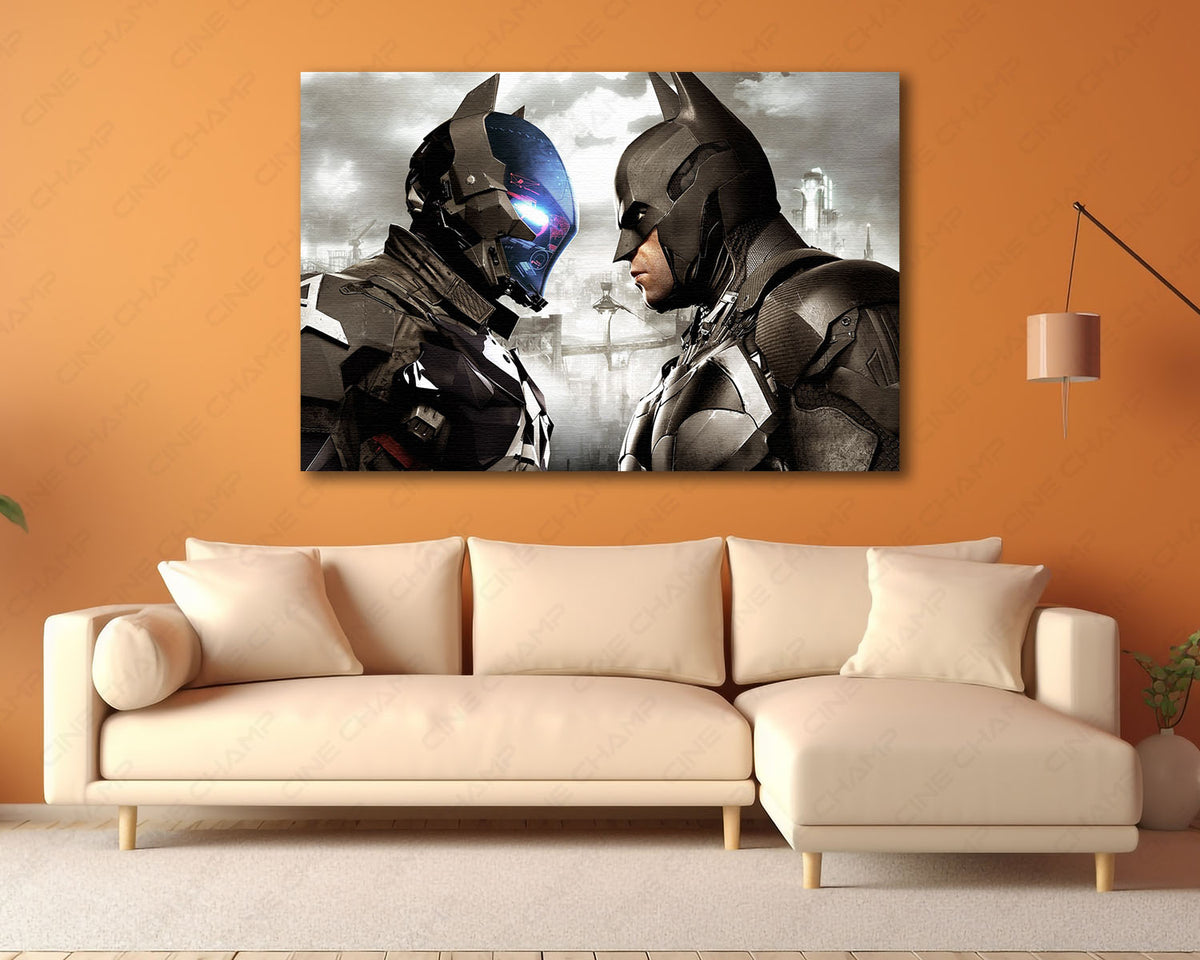 Bruce Wayne Arkham Knight Canvas Print