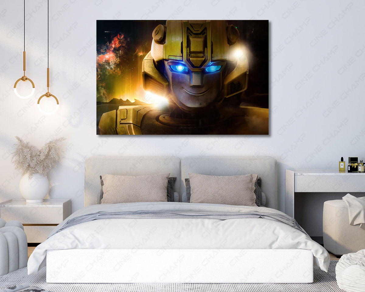 Bumblebee Sci Fi Wall Art
