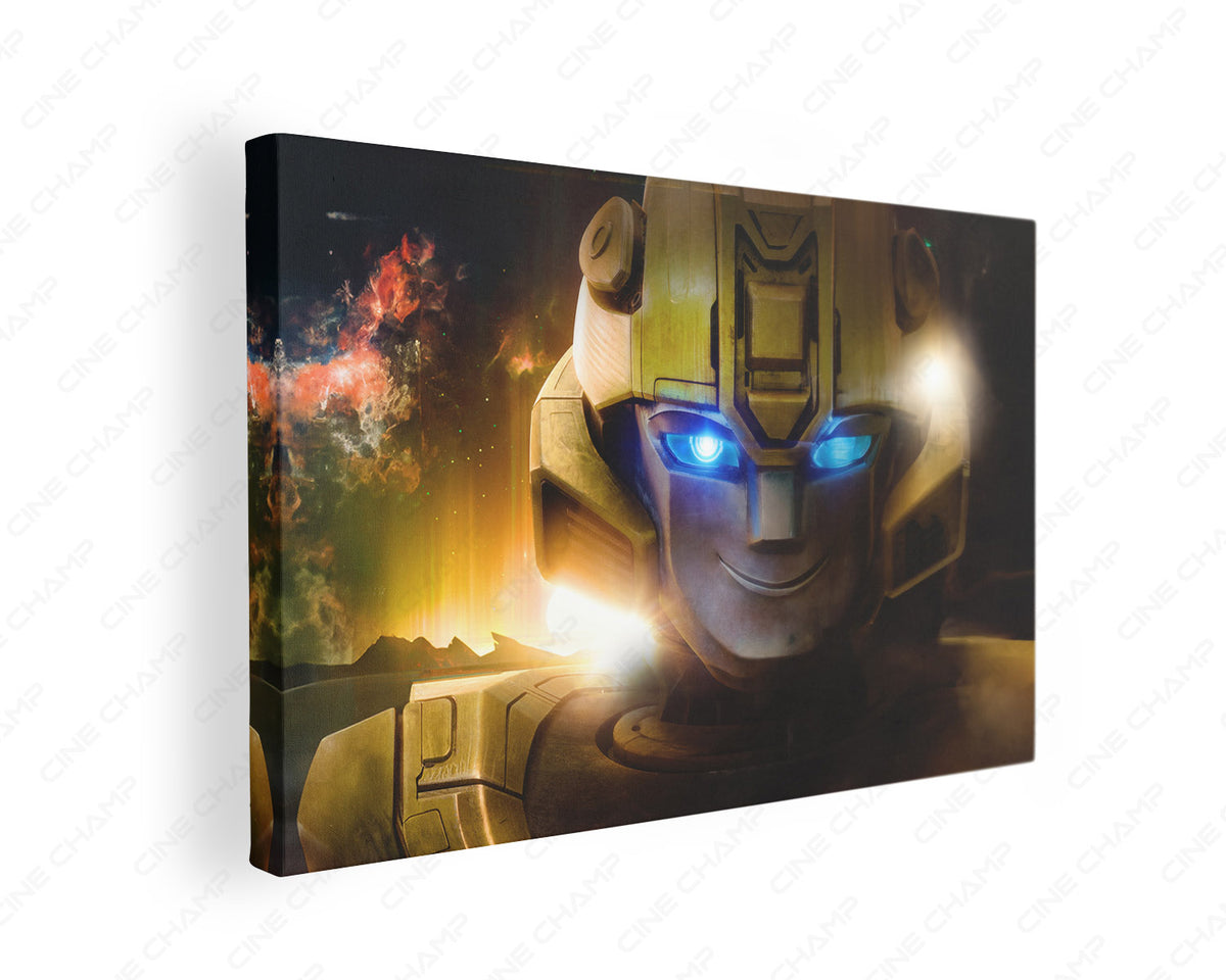 Bumblebee Transformers One Canvas Wall Art