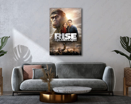 Caesar Rise Of The Planet Of The Apes Canvas