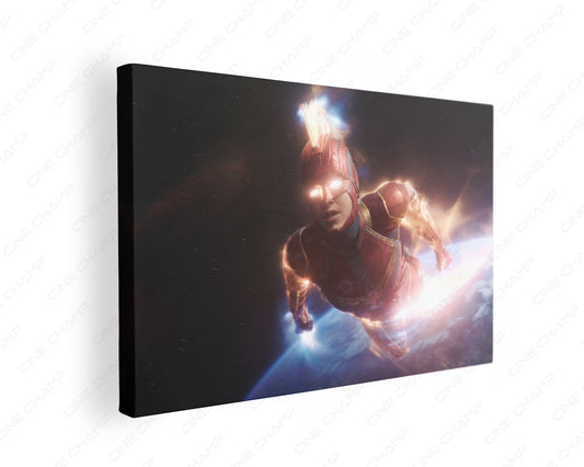 Captain Marvel Canvas Wall Art Movie Canvas Print