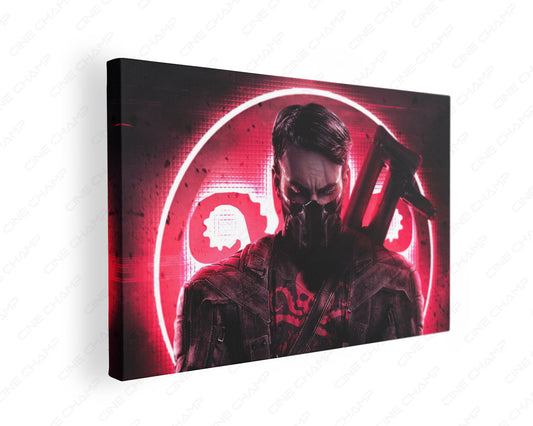 Captain Hydra Avengers Endgame Canvas Print Gallery Wrap Featuring Marvel Superhero Inspired Wall Artwork