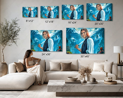 Caribbean adventure canvas artwork
