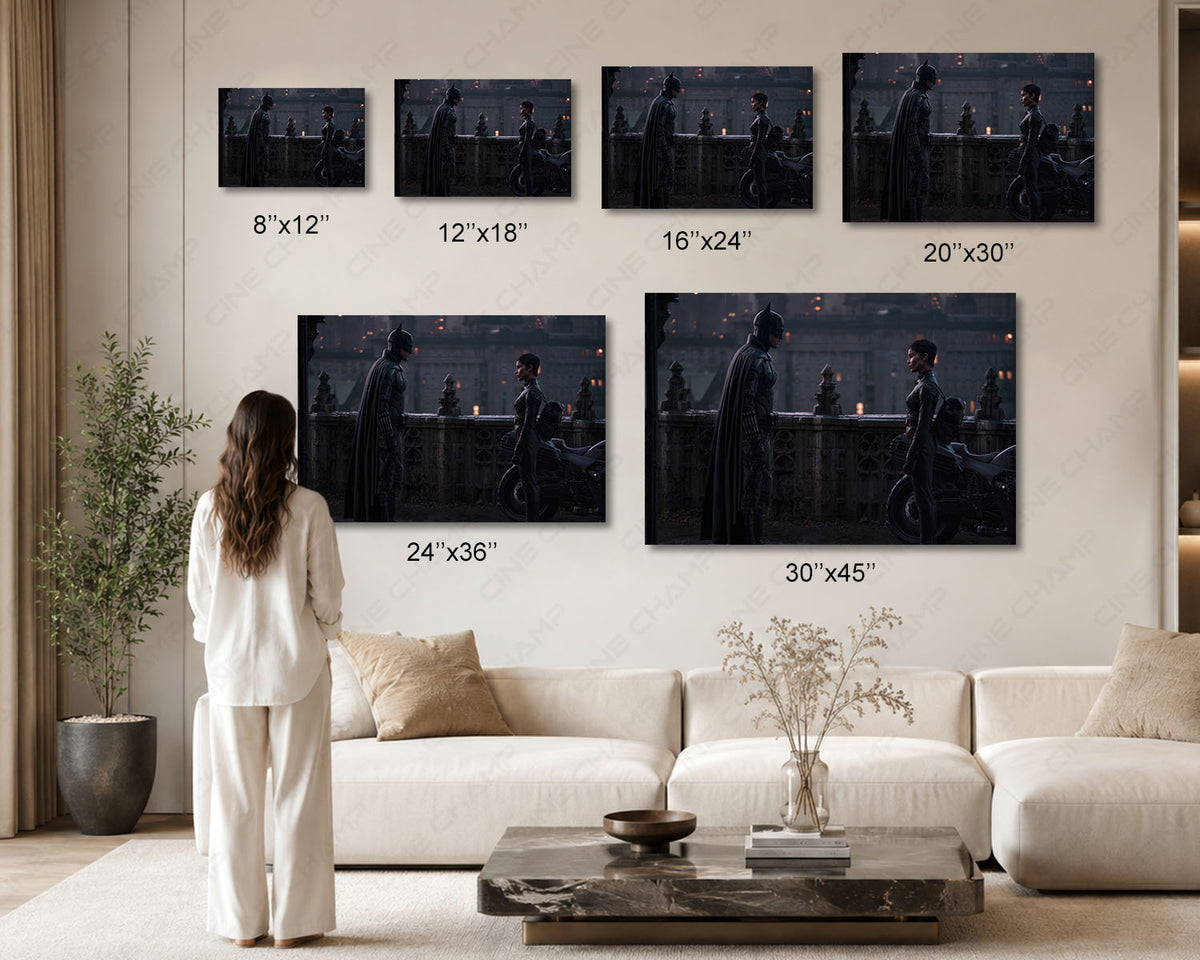 Catwoman And Batman Collector Artwork