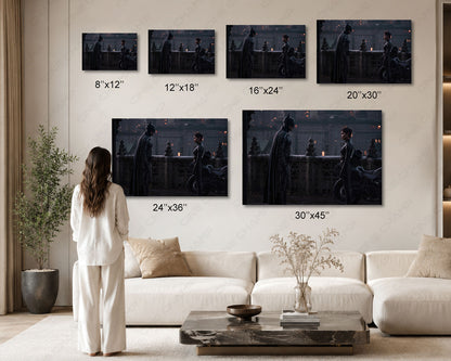 Catwoman And Batman Collector Artwork