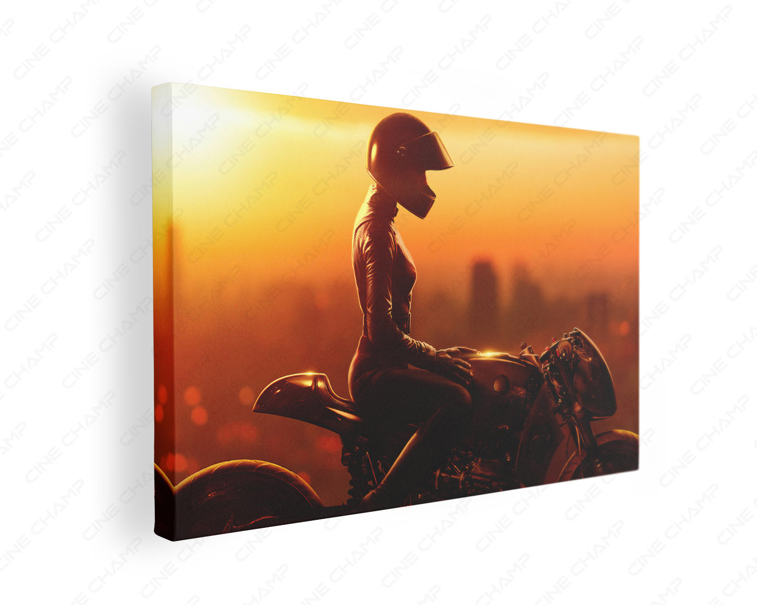 Catwoman in The Batman Canvas Wall Art Gallery Wrap Featuring DC Superhero Inspired Wall Artwork