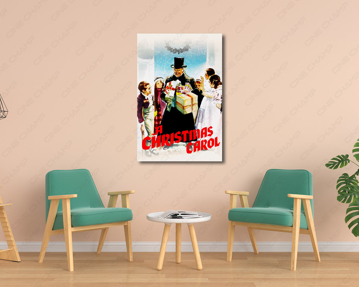 Charles Dickens A Christmas Carol Canvas