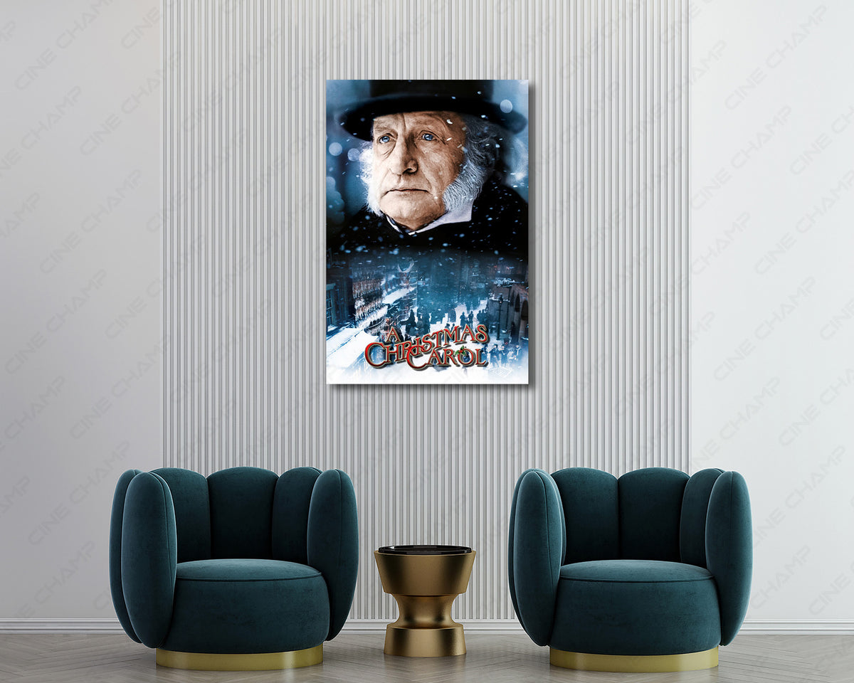 Charles Dickens A Christmas Carol Canvas Print