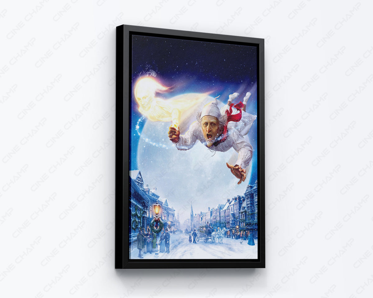 Charles Dickens Christmas Canvas Print