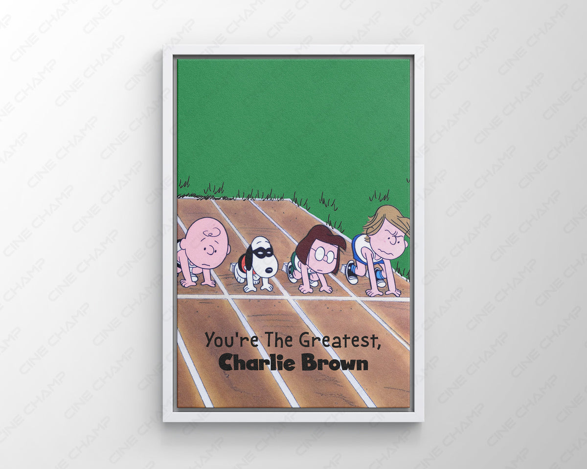 Charlie Brown Peanuts Animated Canvas Wall Decor