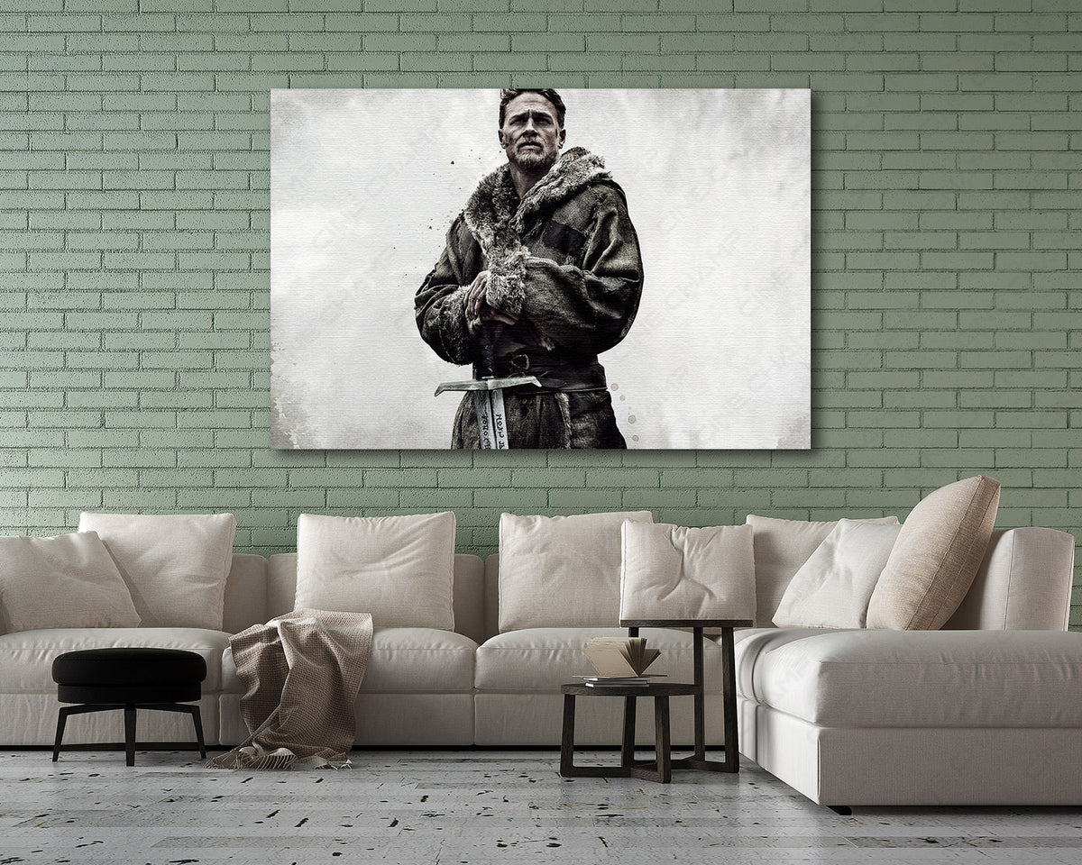 Charlie Hunnam King Arthur Wall Art