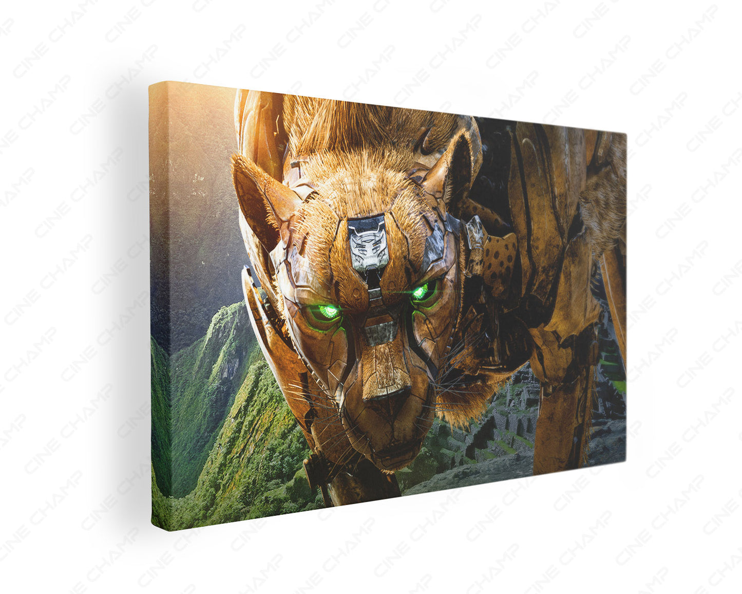 Cheetor Transformers Rise of the Beasts Canvas Print Gallery Wrap Featuring Autobot Inspired Wall Artwork