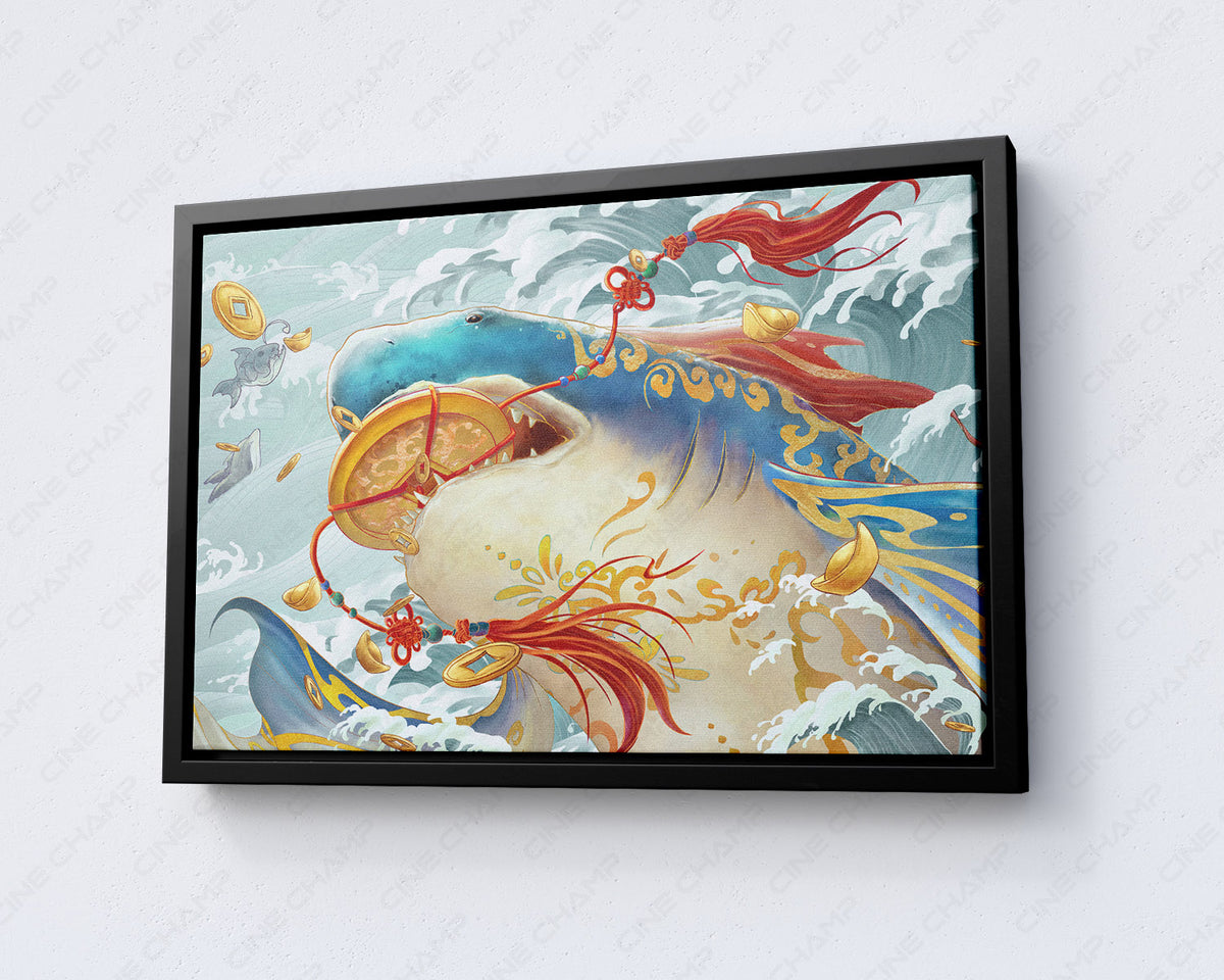 Chinese Character Ocean Adventure Wall Art