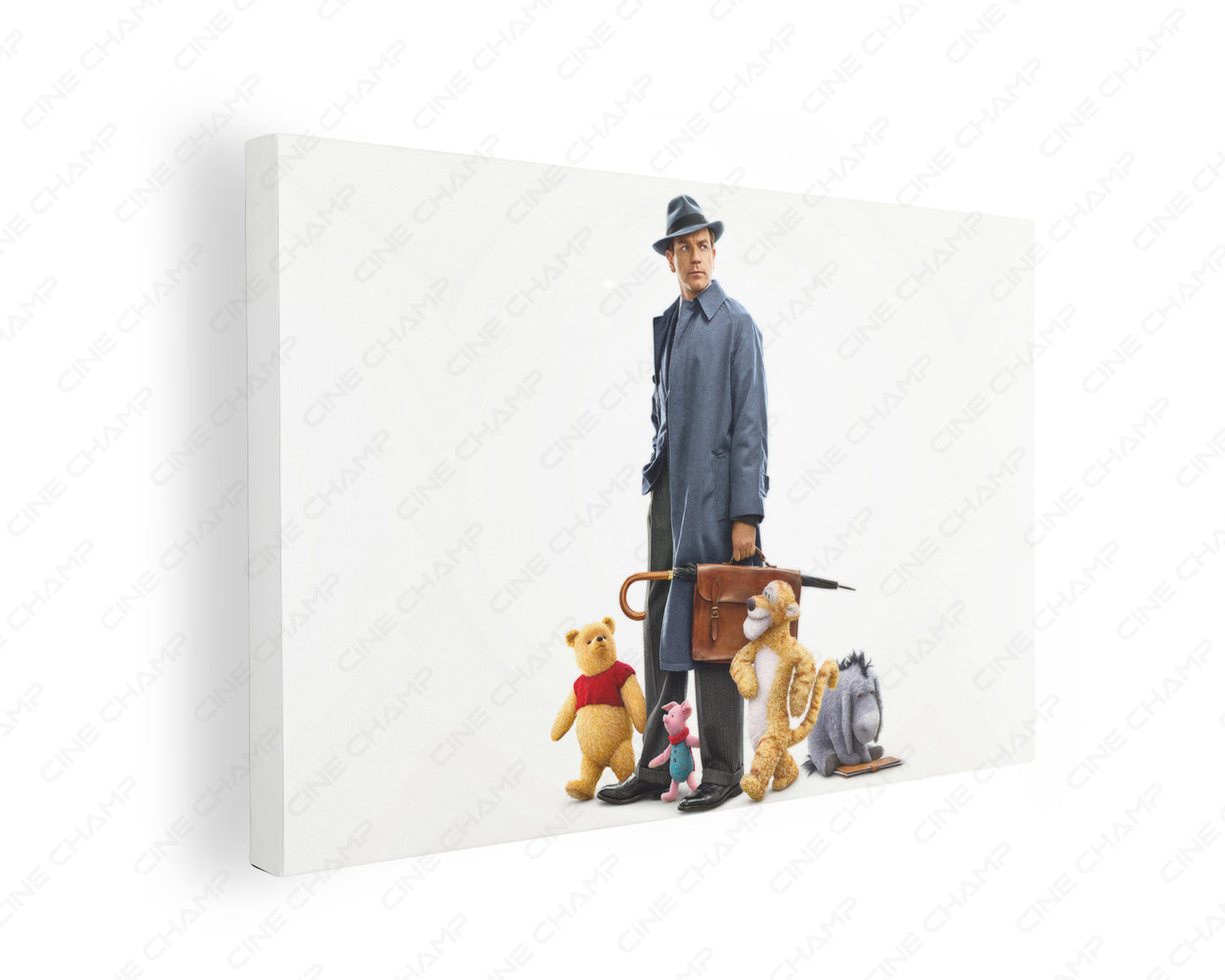Christopher Robin Canvas Print Gallery Wrap Featuring Disney Family Movie Inspired Wall Artwork