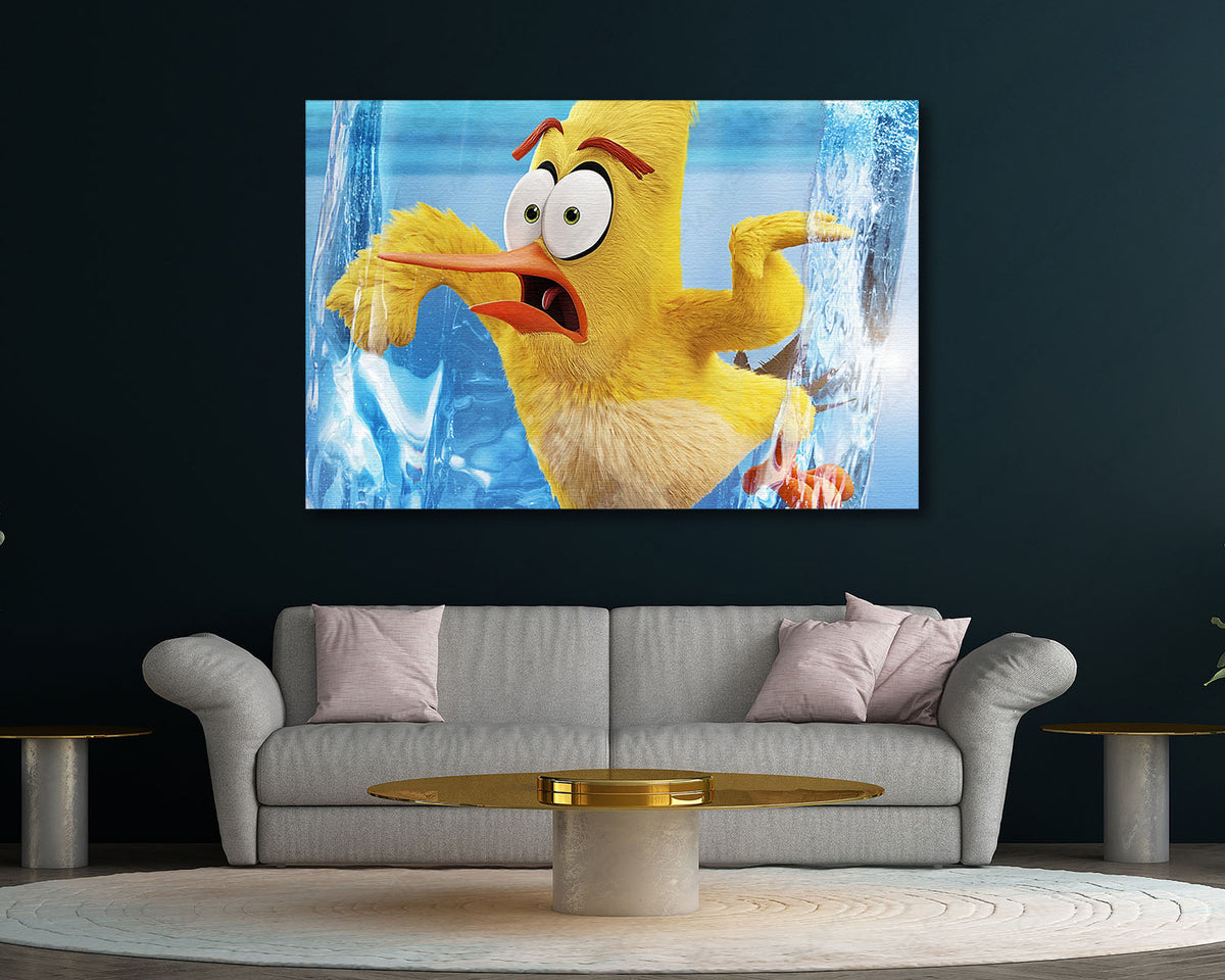 Chuck Angry Birds Canvas Print