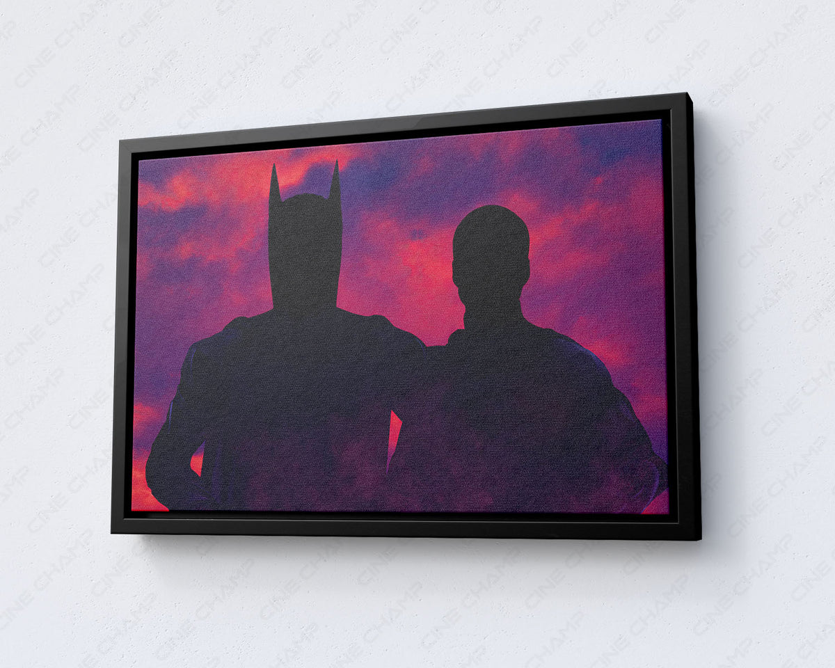 Classic Dark Knight Canvas Artwork