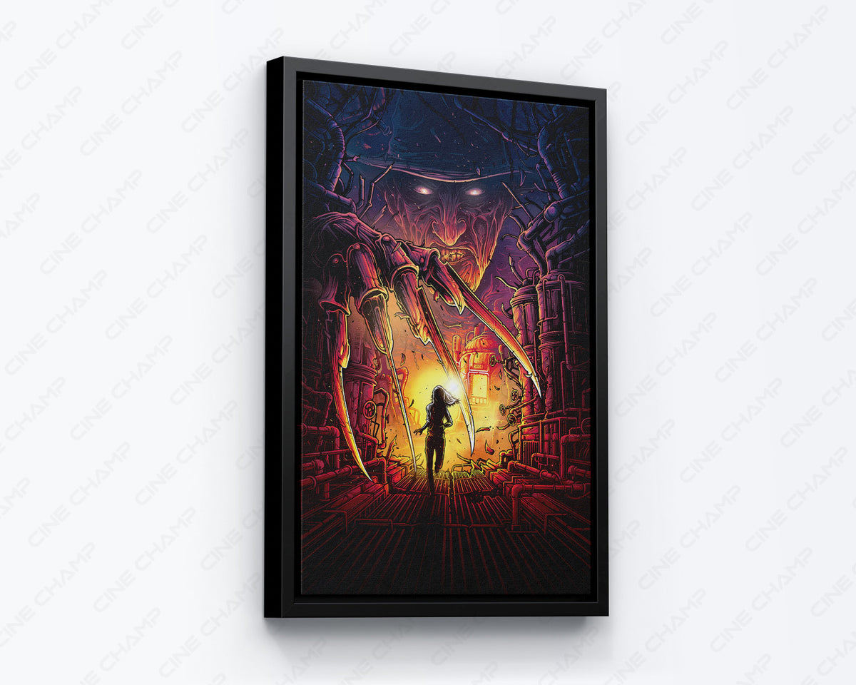 Classic Slasher Horror Canvas