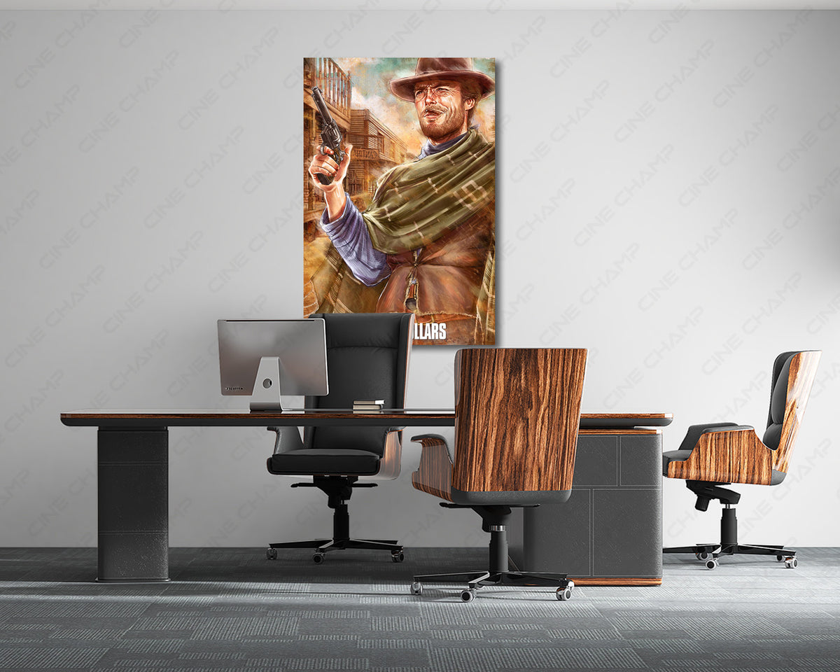 Clint Eastwood A Fistful of Dollars Canvas