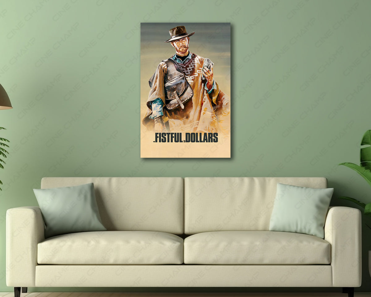 Clint Eastwood Classic Western Artwork