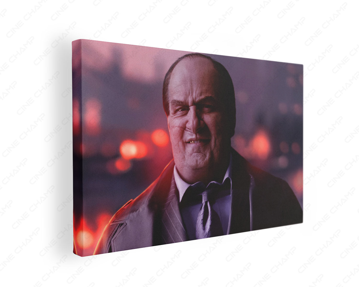 Colin Farrell as The Penguin in The Batman Canvas Wall Art Gallery Wrap Featuring DC Villain Inspired Wall Artwork