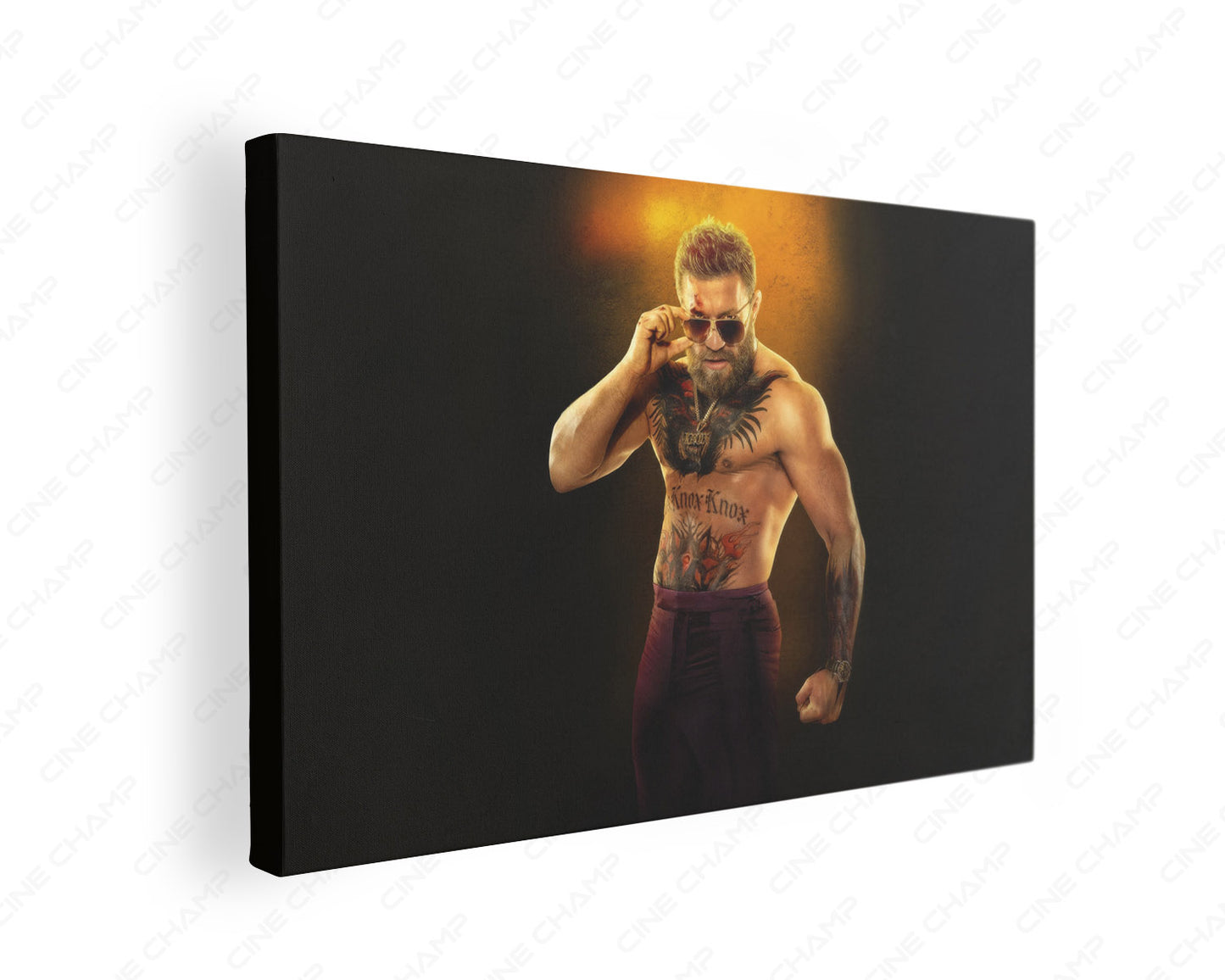 Conor McGregor in Road House Canvas Wall Art Gallery Wrap Featuring Action Movie Inspired Wall Artwork