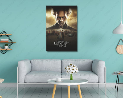 Count Olaf A Series of Unfortunate Events Canvas