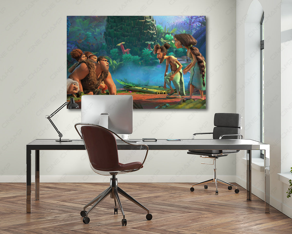 Croods Family Adventure Canvas Art