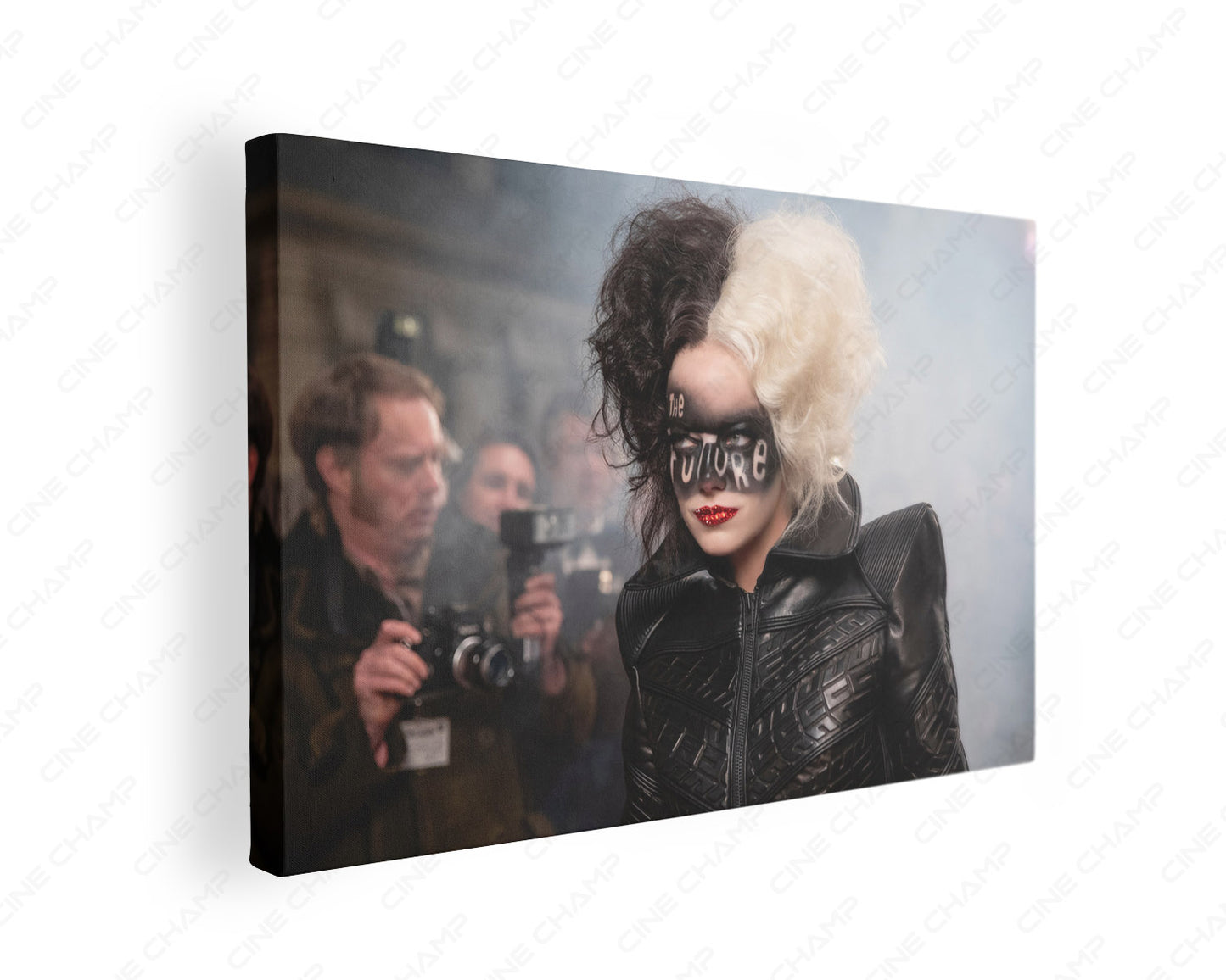 Cruella Canvas Gallery Wrap Featuring Premium Disney Villain Inspired Wall Art on Stretched Canvas
