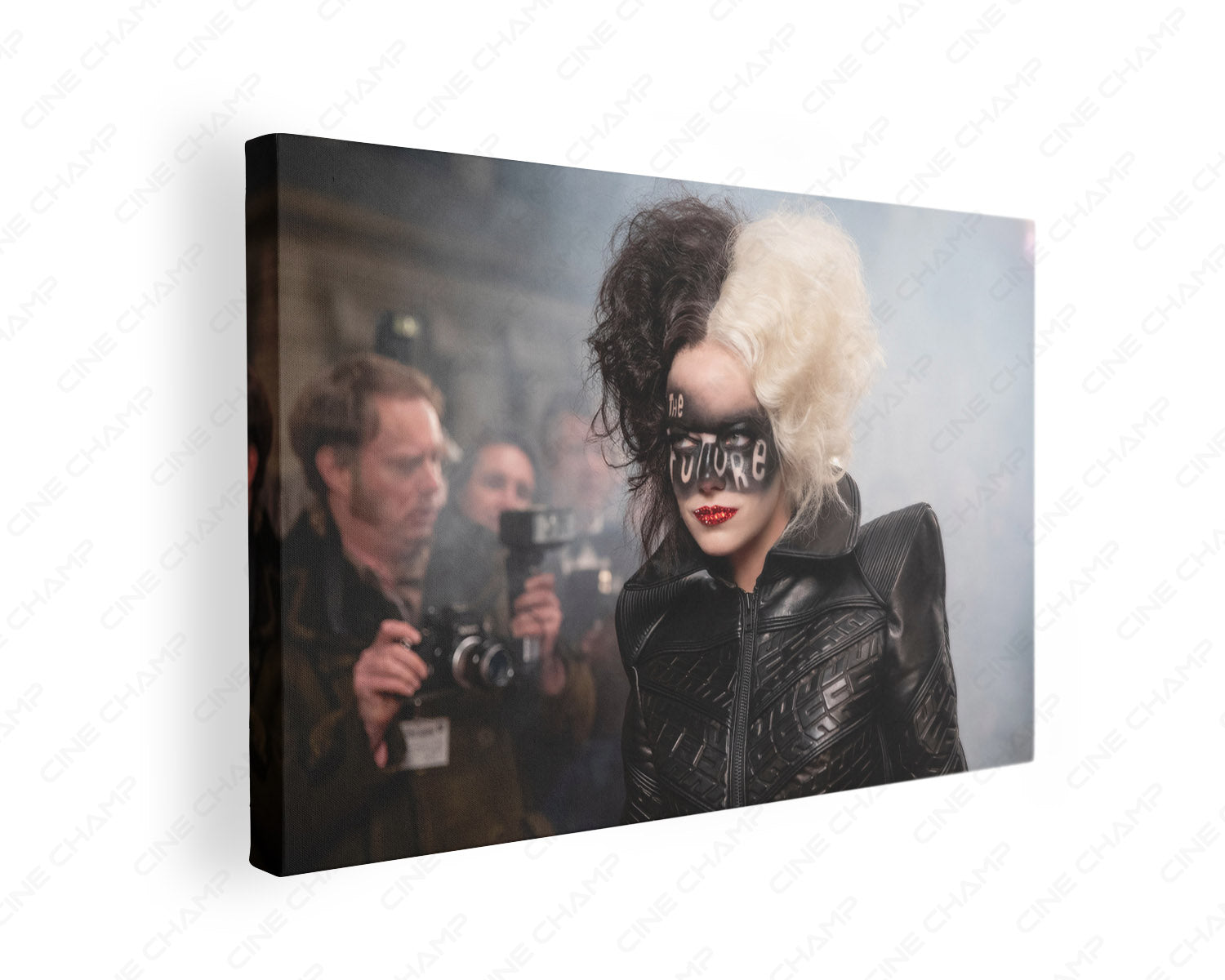 Cruella Canvas Gallery Wrap Featuring Premium Disney Villain Inspired Wall Art on Stretched Canvas