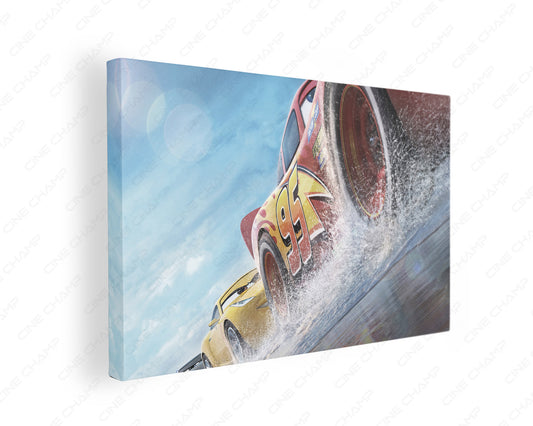 Cruz Ramirez Canvas Print Gallery Wrap Featuring Disney Pixar Cars Inspired Wall Artwork